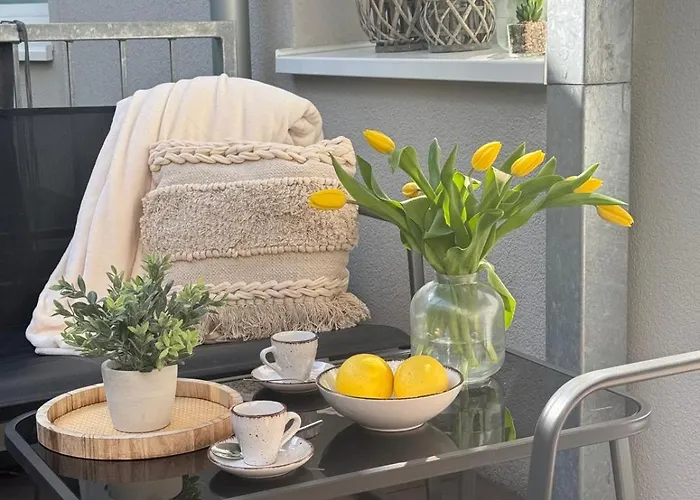 Komfort - Suite Zentral, Mit Balkon Und Waschmaschine